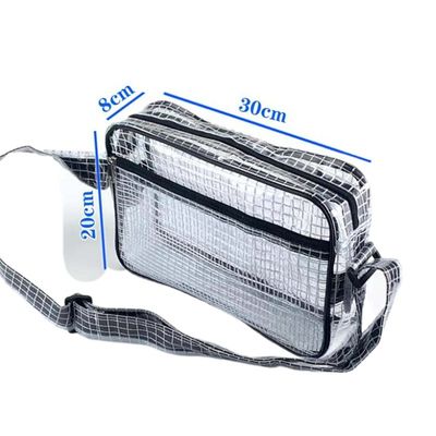 Clean Room ESD Anti Static PVC Grid Backpack Customized LOGO Cleanroom PVC Bag