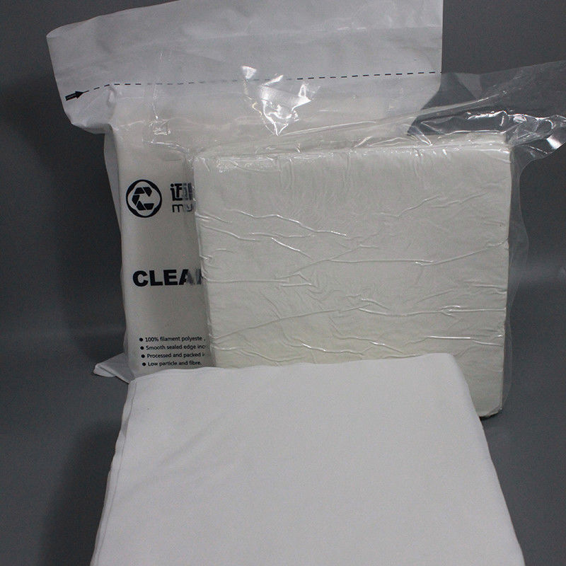 9x9 Nonwoven Polycellulose Wipes 56g Lint Free Cloth For Clean Room